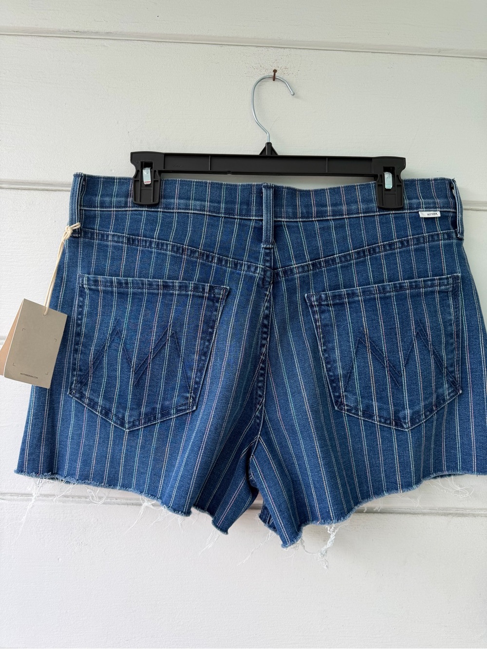 MOTHER| NWT THE SKIPPER SHORT N' LONG FRAY SUNGLASS STROLLING